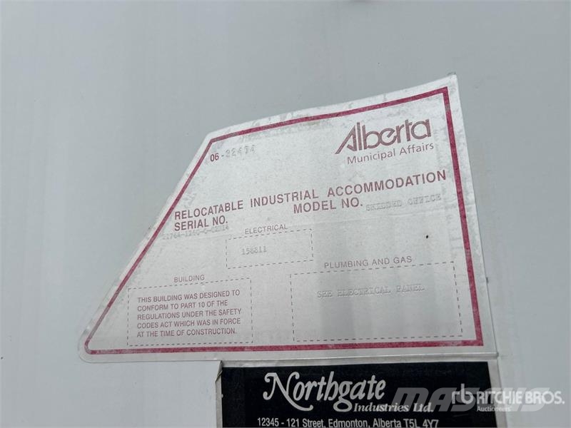Northgate Industries 60 ft x 12 ft Skid-Mounted Mo Építőipar - Egyebek