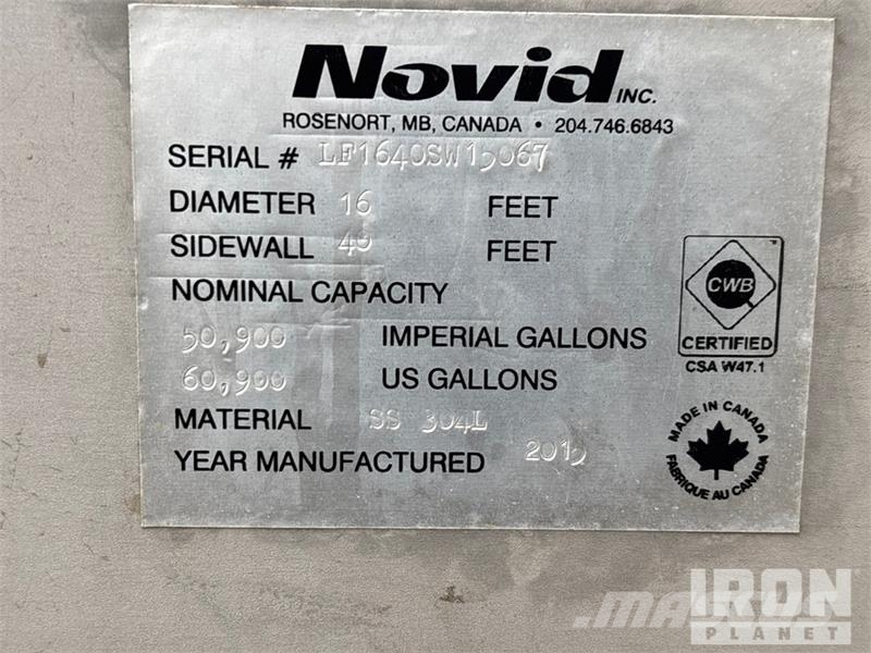  Novid 60900 gal Fertilizer Nurse Tank ماكينات زراعية - غير ذلك