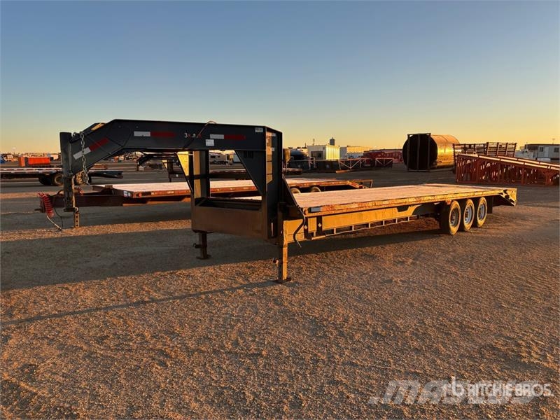 Oasis 31 ft Tri/A Gooseneck Equipment Trailer Biltransporter henger