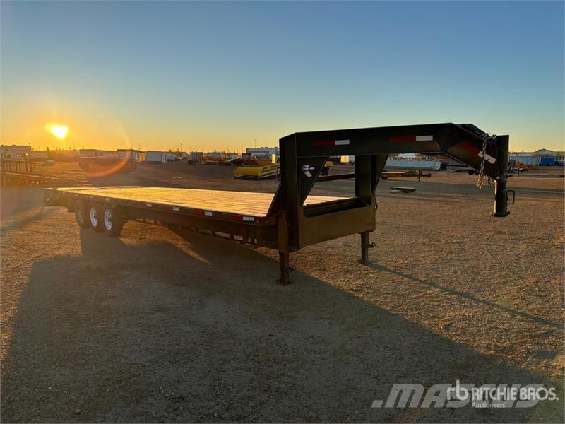 Oasis 31 ft Tri/A Gooseneck Equipment Trailer Biltransporter henger