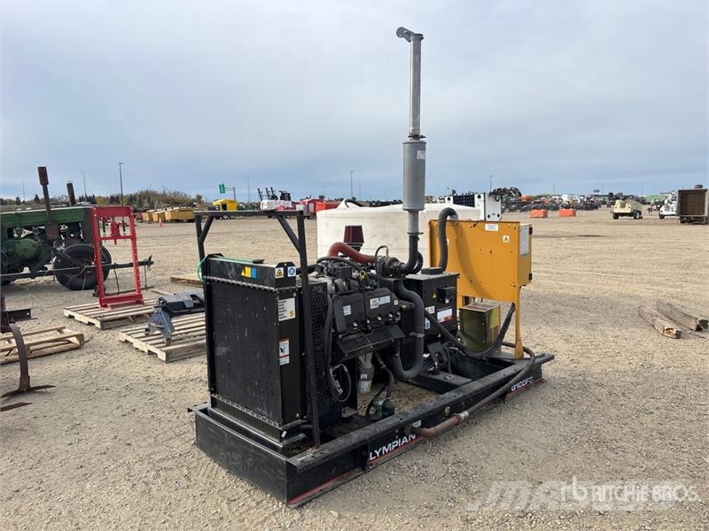 Olympian G100F3 100 kW Skid-Mounted Generator Set Dizelski agregati