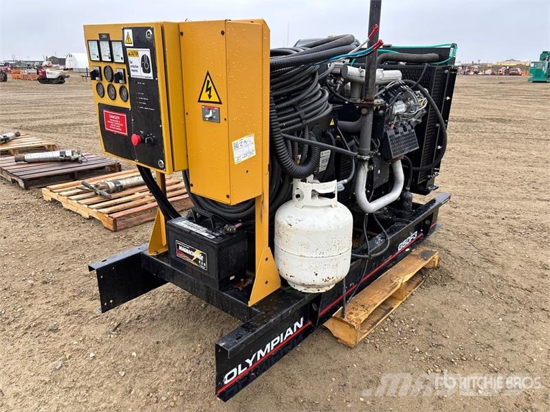 Olympian G50F3 50 kW Skid-Mounted Generator Set 디젤 발전기