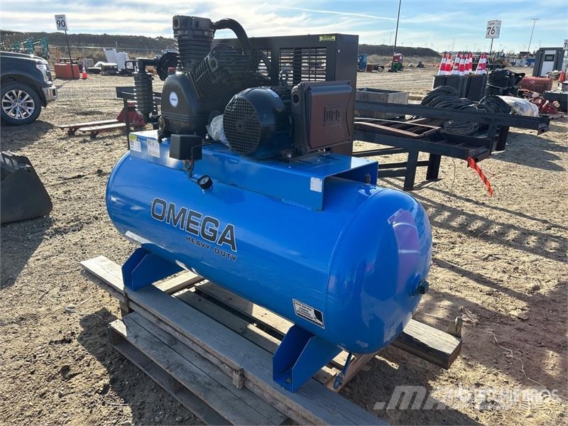 Omega TK-100120-01M Skid-Mounted Electric 120 gal Air Co Kompresszorok