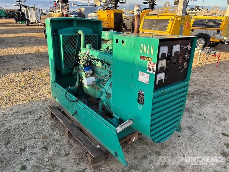 Onan 45.OEM-9XR/11071M 45 kW Skid-Mounted Generator Set Dizel Jeneratörler