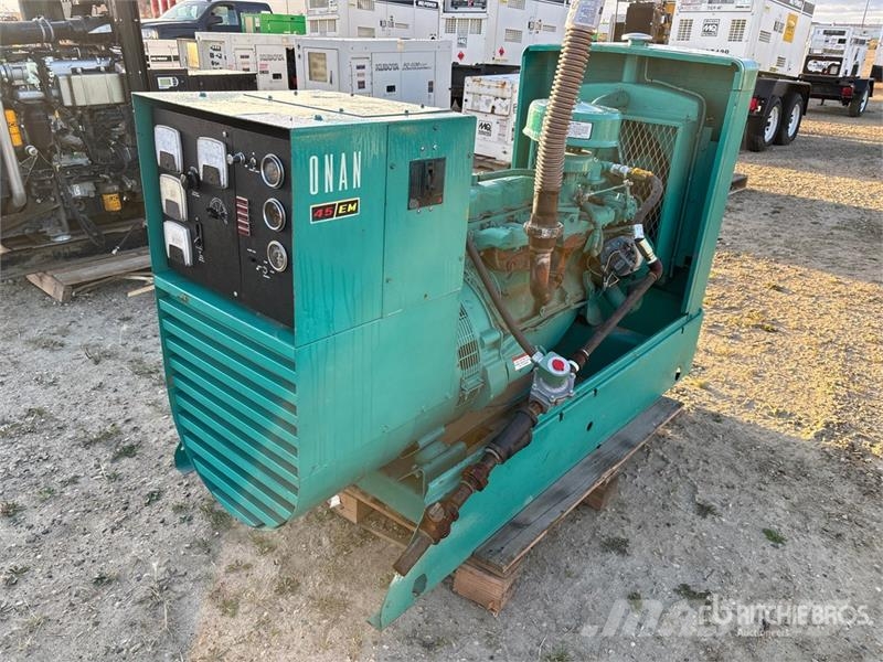 Onan 45.OEM-9XR/11071M 45 kW Skid-Mounted Generator Set Dizel Jeneratörler