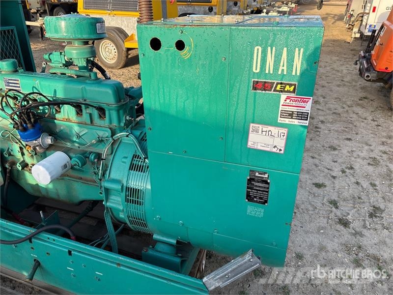Onan 45.OEM-9XR/11071M 45 kW Skid-Mounted Generator Set Dizel Jeneratörler