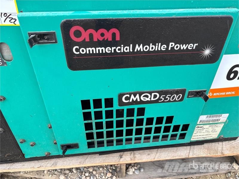 Onan 5.5HDKBB-2861C 5.5 kW Skid-Mounted Generator Set Dizel agregati