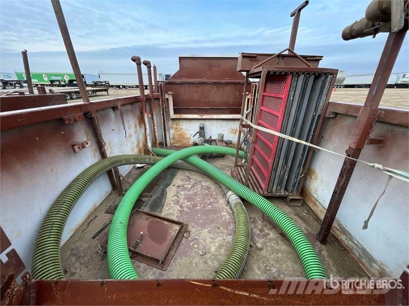 Open Top Insert Mud Tank Équipement de stockage et de fourniture de gaz