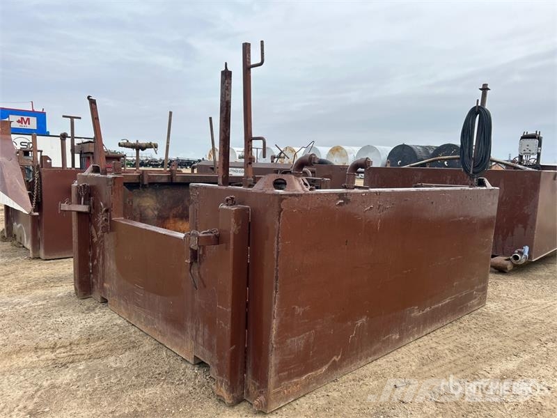 Open Top Insert Mud Tank Équipement de stockage et de fourniture de gaz