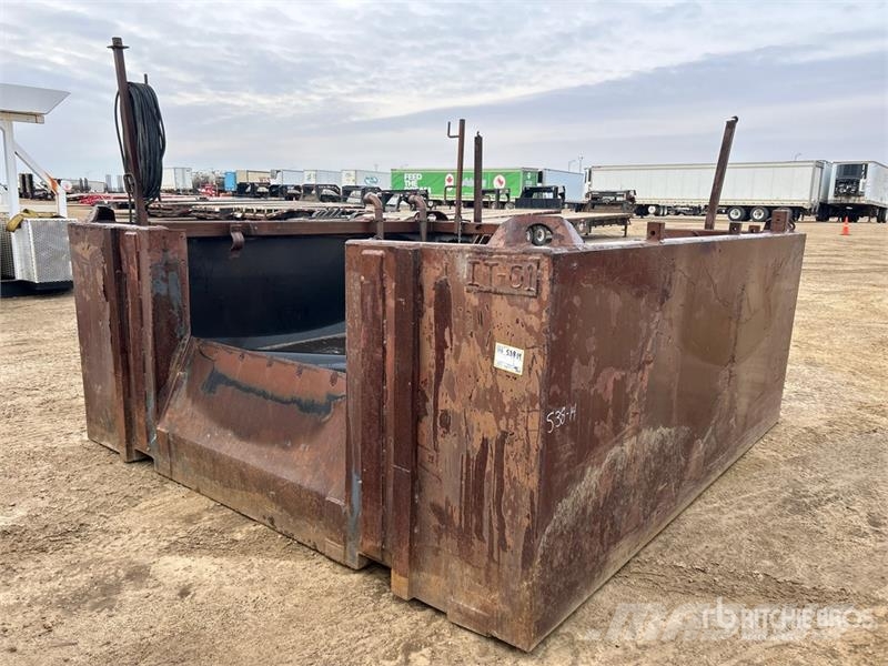 Open Top Insert Mud Tank Équipement de stockage et de fourniture de gaz