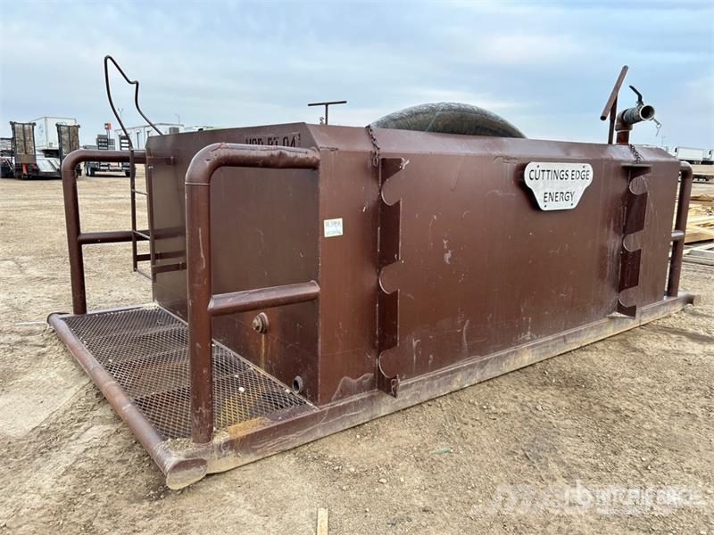 Open Top Skid-Mounted Process Mud Tank Équipement de stockage et de fourniture de gaz
