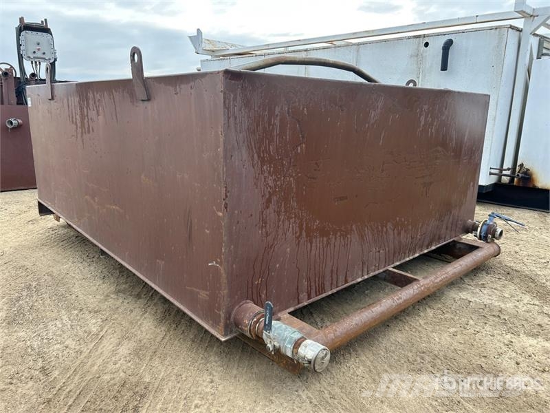 Open Top Skid-Mounted Insert Mud Tank Équipement de stockage et de fourniture de gaz