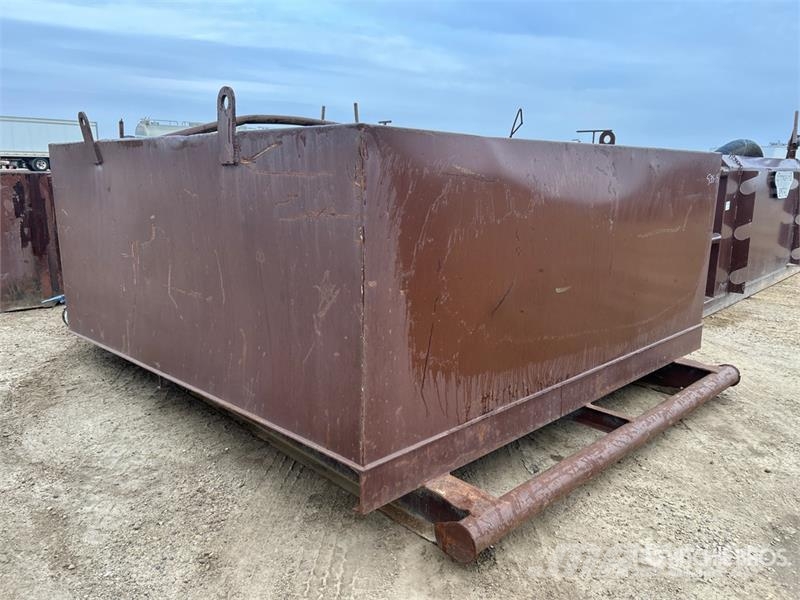 Open Top Skid-Mounted Insert Mud Tank Équipement de stockage et de fourniture de gaz