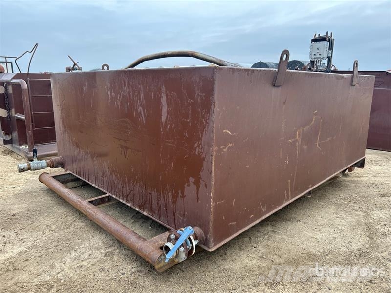 Open Top Skid-Mounted Insert Mud Tank Équipement de stockage et de fourniture de gaz