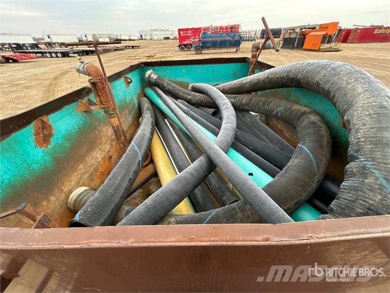 Open Top Skid-Mounted Process Mud Tank Équipement de stockage et de fourniture de gaz