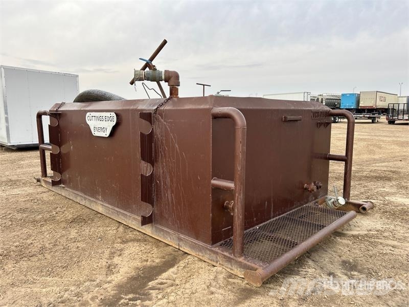 Open Top Skid-Mounted Process Mud Tank Équipement de stockage et de fourniture de gaz