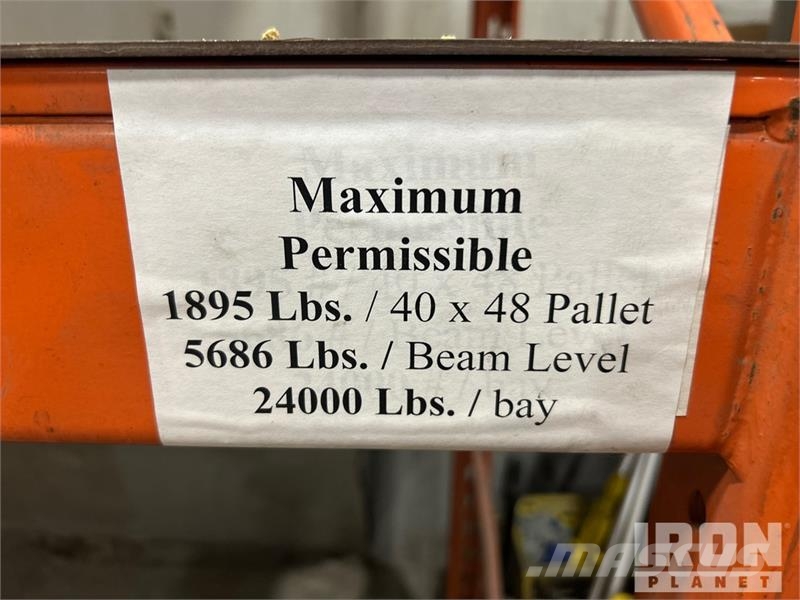Orange Steel Pallet Racking Utilaje construcții - Altele