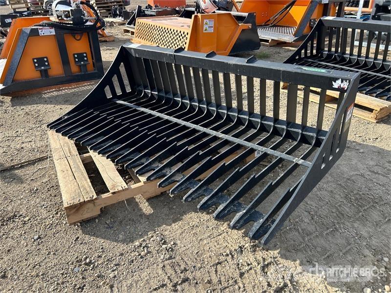  PABREAK RB130 71 in Skeleton Skid Steer Bucket (Un دلاء