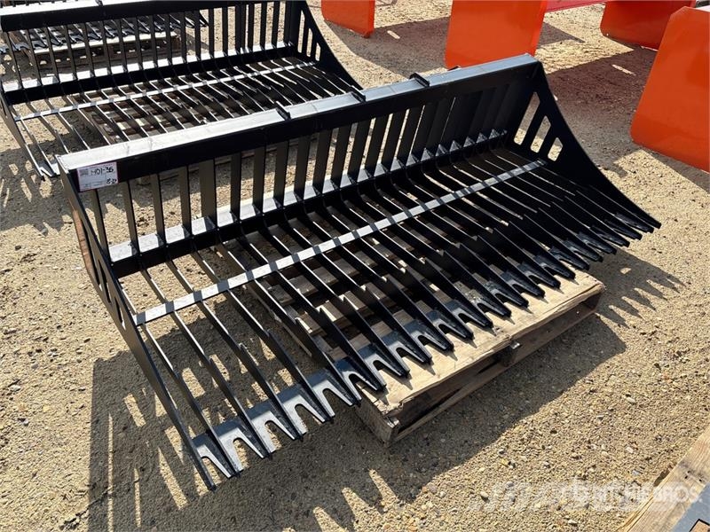 PABREAK RB140 80 in Skeleton Skid Steer Bucket (Un Godet