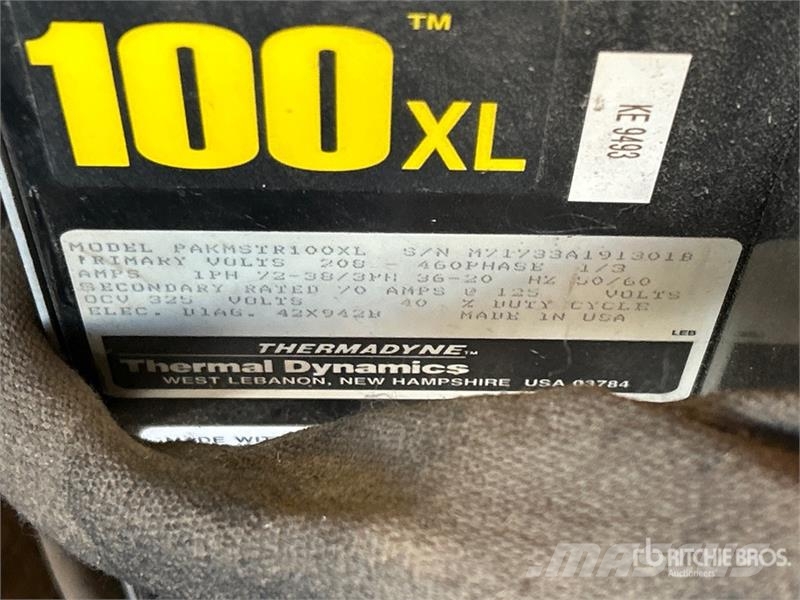 Pak Master 100 XL Plasma Cutter Schweissgeräte