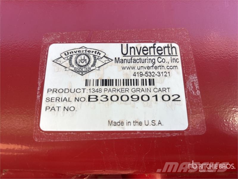 Parker 1348 1300 bu S/A Grain Cart مقطورة حبوب