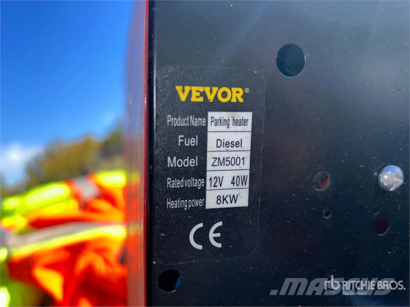 Parking Heater 12 Volt, Hi-Vis Vest, Tool Case, Pl Andre komponenter