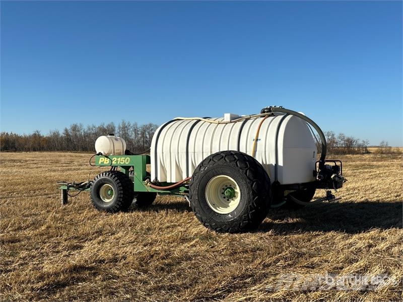 Pattison 2150 2500 gal Tow-Behind Fertilizer Cart Esparcidoras de minerales