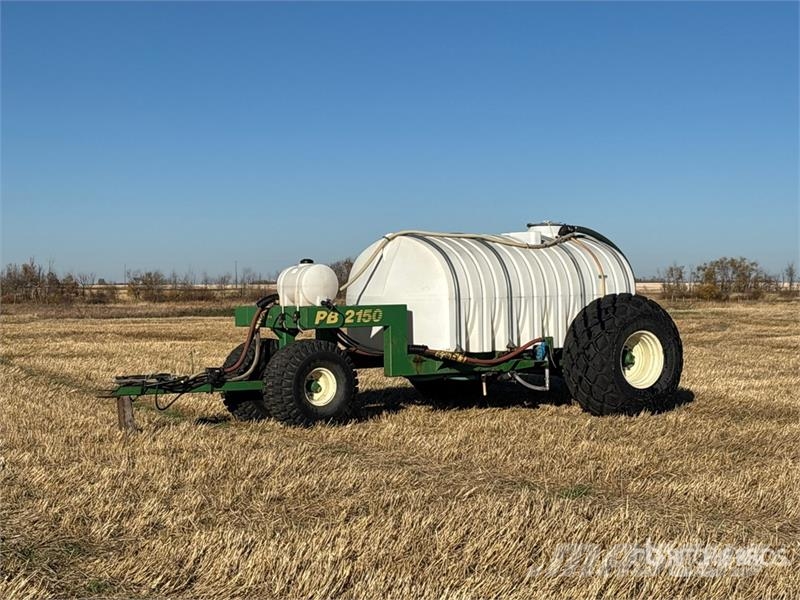 Pattison 2150 2500 gal Tow-Behind Fertilizer Cart Esparcidoras de minerales