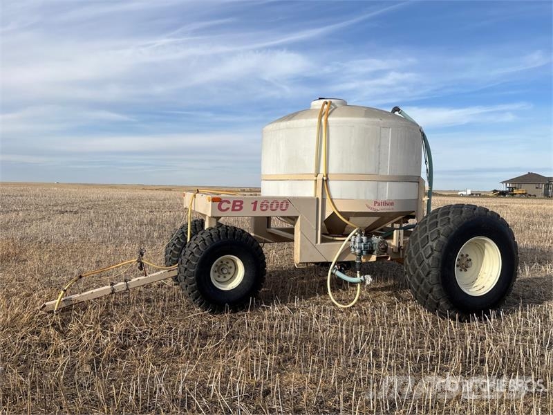 Pattison CB 1600 1600 gal Tow-Behind Liquid Fertil Mineral spreaders