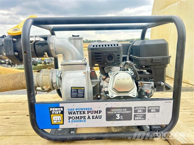 Pattison Manifold/Valves c/w Powerfist 3 hp Water Landbrug - Andet