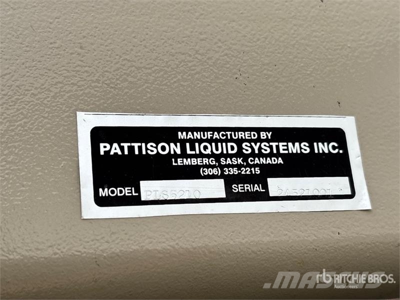 Pattison PLS5210 5200 gal Tow-Behind Fertilizer Ca Trosilniki mineralnega gnojila