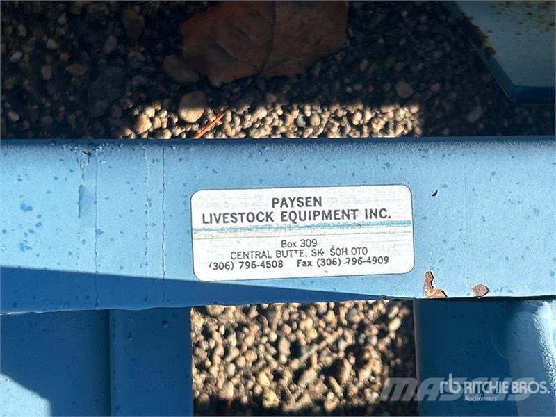 Paysen Livestock Equipment Squeeze Chute Lauksaimniecība- Citi