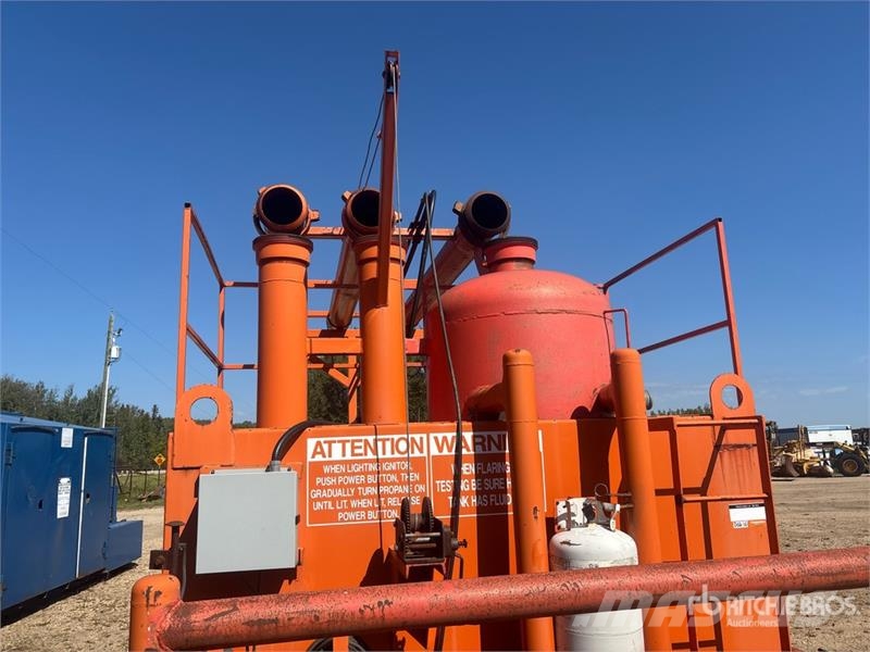 Peaceland Skid-Mounted Flare Tank Öljyn- ja kaasunporauslaitteet