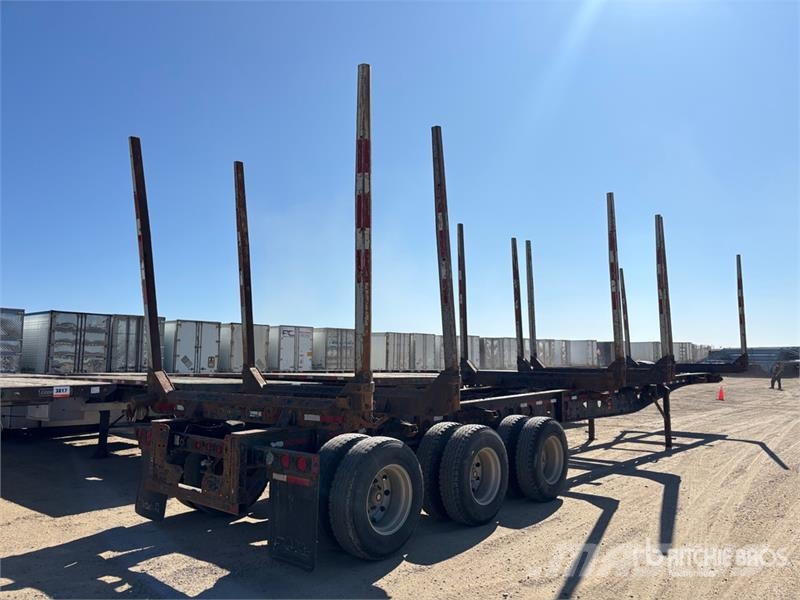 Peak Hayrack 48 ft Tri/A Hayrack Log Trailer Prikolice za hlode