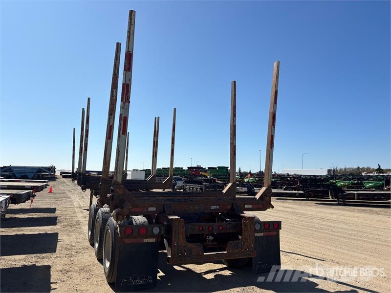 Peak Hayrack 48 ft Tri/A Hayrack Log Trailer Prikolice za hlode