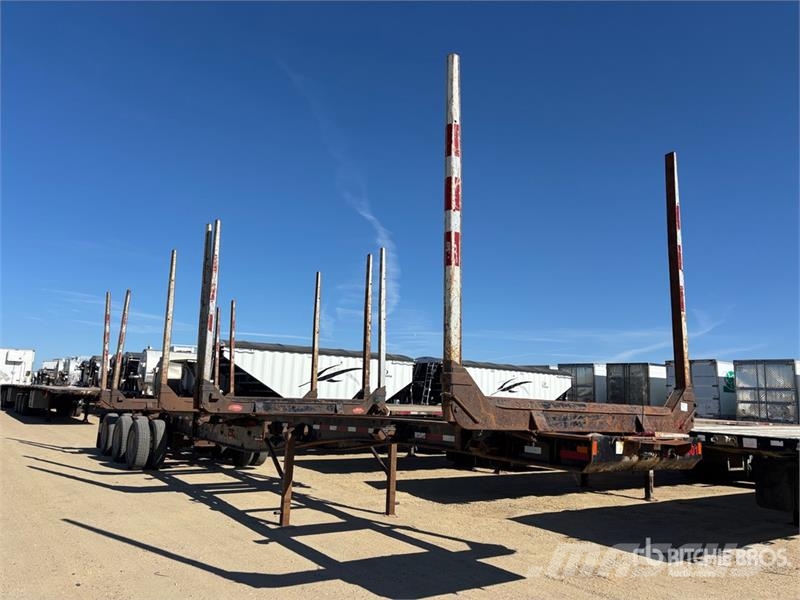 Peak Hayrack 48 ft Tri/A Hayrack Log Trailer Prikolice za hlode