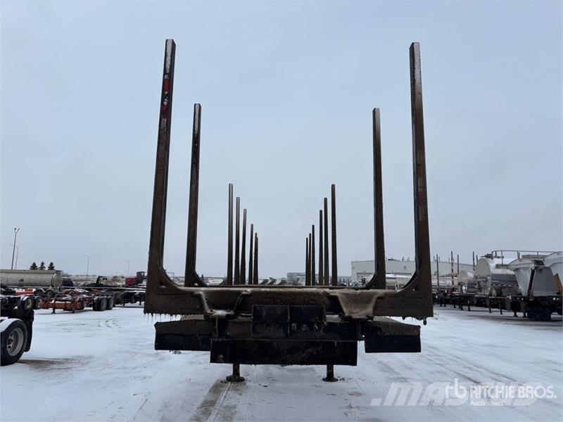 Peerless 32 ft Super B-Train Lead Hayrack Log Trailer Hout-Aanhangers