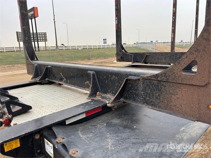 Peerless 32 ft Super B-Train Lead Hayrack Log Trailer مقطورات أشجار