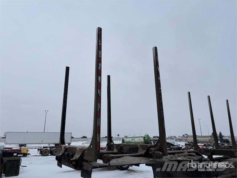 Peerless 32 ft Super B-Train Lead Hayrack Log Trailer Hout-Aanhangers