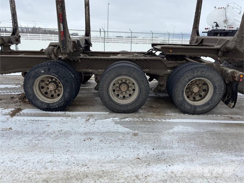 Peerless 32 ft Super B-Train Lead Hayrack Log Trailer Timber trailers