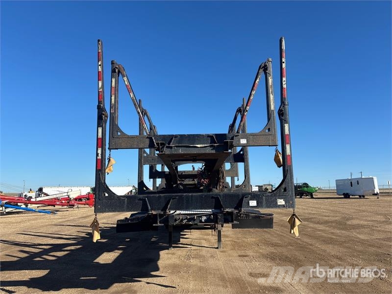 Peerless 32 ft Super B-Train Lead Short Wood Log Trailer مقطورات أشجار