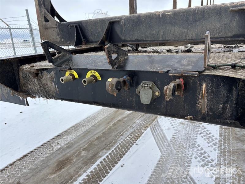 Peerless 32 ft Super B-Train Lead Hayrack Log Trailer Timber trailers