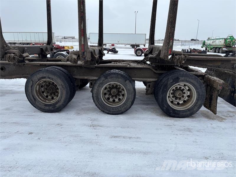 Peerless 32 ft Super B-Train Lead Hayrack Log Trailer Hout-Aanhangers