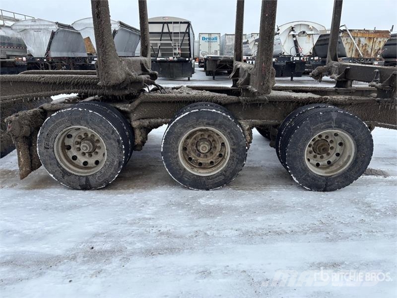 Peerless 32 ft Super B-Train Lead Hayrack Log Trailer Hout-Aanhangers