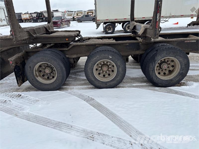 Peerless 33 ft Super B-Train Lead Hayrack Log Trailer Timber trailers