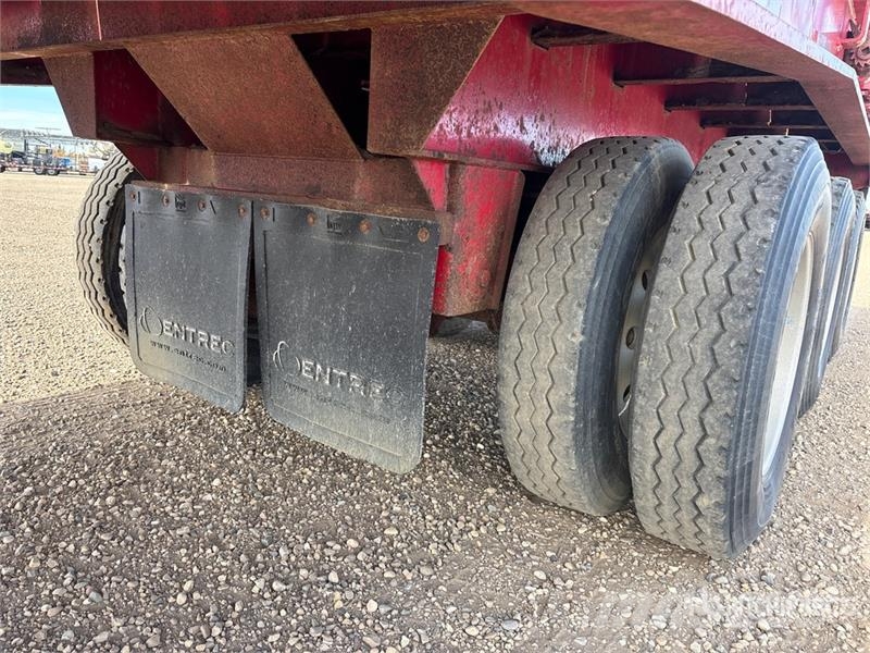 Peerless 48 ft Tri/A Flatbed Oilfield Trailer Macchine utensili