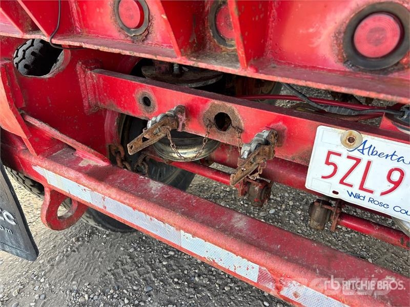 Peerless 48 ft Tri/A Flatbed Oilfield Trailer Macchine utensili