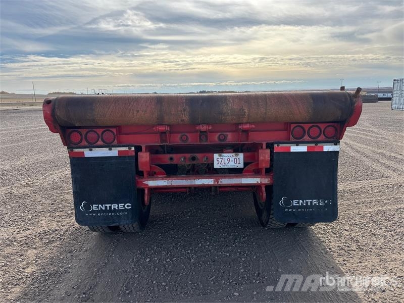 Peerless 48 ft Tri/A Flatbed Oilfield Trailer Macchine utensili