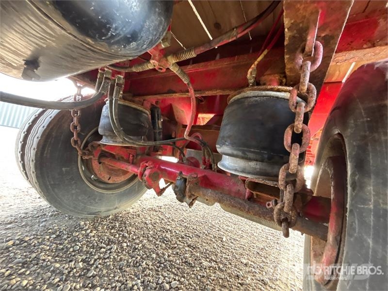 Peerless 48 ft Tri/A Flatbed Oilfield Trailer Macchine utensili