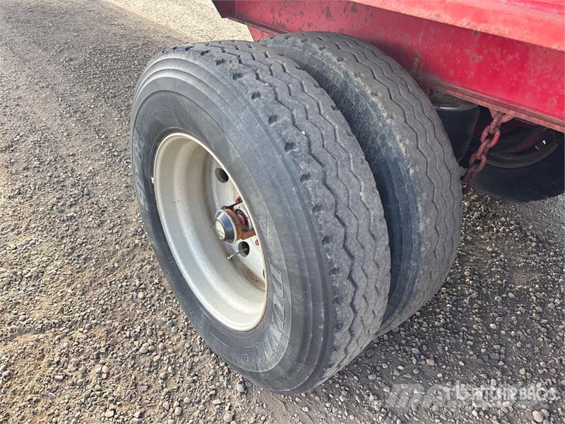 Peerless 48 ft Tri/A Flatbed Oilfield Trailer Macchine utensili